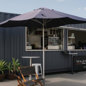 20′ Shipping Container + Kitchen